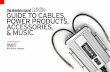 Guide to cables, power products, accessories, & music - The ...