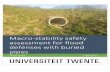 Macro-stability safety assessment for flood defenses with ...