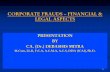 corporate frauds – financial & legal aspects - Debashis Mitra ...