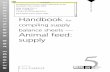 Handbook for Animal feed: supply