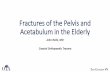 Fractures of the Pelvis and Acetabulum in the Elderly