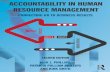 Accountability in Human Resource Management - ROI Institute