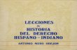 "Prólogo" en Lecciones de Historia del Derecho Hispano-Indiano de Don Antonio Muro Orejón