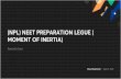 (npl) neet preparation legue ( moment of inertia)