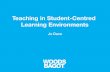 Teaching in Student-Centred Learning Environments