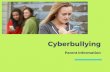 Cyberbullying - Gilroy Unified School District