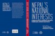 INTERESTS NEPAL'S NATIONAL - Konrad-Adenauer-Stiftung