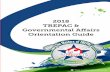 2018 TREPAC & Governmental Affairs Orientation Guide
