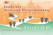 Indian Journal of Social Psychiatry