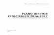 PLANO DIRETOR ESTRATÉGICO 2016-2017