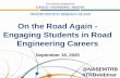 Engaging Students in Road Engineering Careers