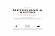 farmto table - Metro Bar & Bistro