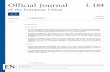 L184 Official Journal - EUR-Lex - European Union