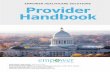 EMPOWER HEALTHCARE SOLUTIONS Provider Handbook