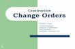 Change Orders - MRSC