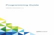 Programming Guide - vRealize Automation 7.3 - VMWARE