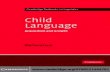 Child Language: Acquisition and Growth - eClass