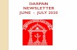 DARPAN NEWSLETTER JUNE - JULY 2020