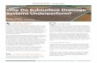E3451 Why do subsurface drainage systems underperform?
