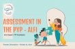 ASSESSMENT IN THE PYP - ALFI