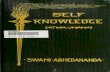 Vedanta philosophy Self-knowledge [atma-jnana]