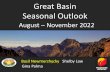 Great Basin Seasonal Outlook