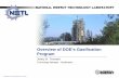 Overview of DOE's Gasification Program - CiteSeerX