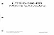 X30597A - PARTS CATALOG - MODELS L/TSIO-360-RB
