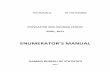 ENUMERATOR'S MANUAL - IHSN catalog