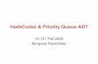 hashCodes & Priority Queue ADT