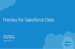 Heroku for Salesforce Data