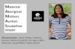 Maternal Aboriginal Mothers Aunties Smokefree STUDY