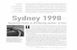 Sydney 1998: lessons from a drinking water crisis