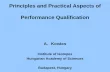 Principles of Performance Qualification - OSTI.GOV