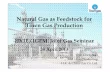 Natural Gas as Feedstock for Town Gas Production