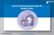 Top 5 CT Scanner Issues & How To Resolve Them