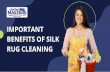 Important Benefits of Silk Rug Cleaning