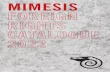 MIMESIS FOREIGN RIGHTS CATALOGUE 2022