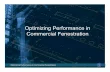 Optimizing Performance in Commercial Fenestration