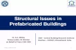 Structural Issues in Prefabricated Buildings