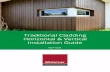 Traditional Cladding Horizontal & Vertical Installation Guide