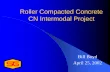 Roller Compacted Concrete CN Intermodal Project