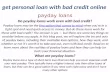 get personal loan with bad credit online