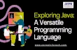 Exploring Java: A Versatile Programming Language