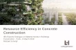 Resource Efficiency in Concrete Construction
