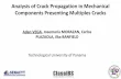 Analysis of Crack Propagation in Mechanical Components Presenting Multiples Cracks