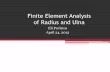 Finite Element Analysis of Radius and Ulna