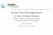 Scrap Tire Management in the United States