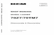 Kawasaki 70Z7 WHEEL LOADER Service Repair Manual (Serial No. 70C6-5001 and up)
