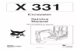 BOBCAT 331 COMPACT EXCAVATOR Service Repair Manual Instant Download (SN 511920001 & Above)